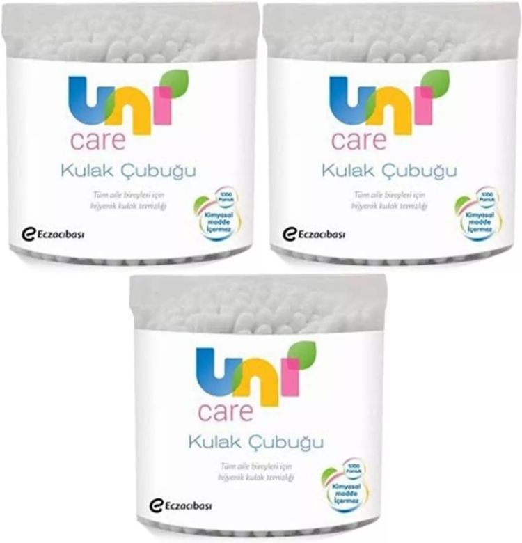 Kulak Temizleme Çubuğu 100 Adet (3 Lü Set)