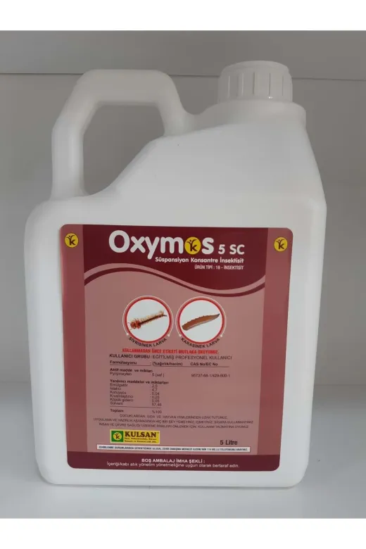 Külsan HM000778 Oxymos 5 Sc Larvasit Haşere | Karasinek | Sivrisinek |5 Litre