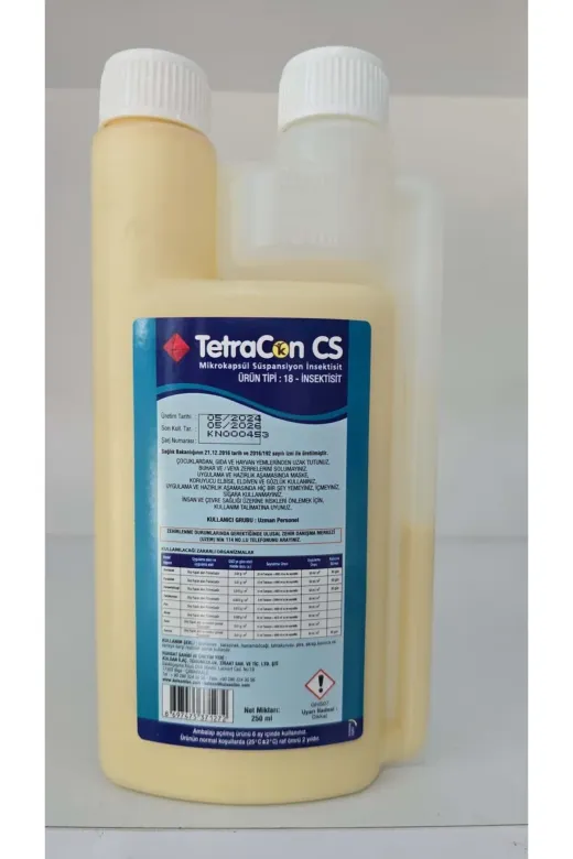 Kulsan İlaç TETRACON250 Tetracon Cs Mikrokapsül Süspansiyon Haşere İlacı | 250 Ml