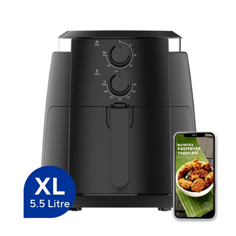 Kumtel Haf-01  1500Watt 5,5L Fastfryer Fritöz