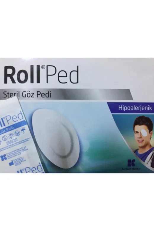 Kurtsan 500662 Roll Ped Steril Göz Pedi 5 Adet