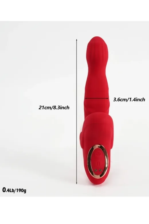 L-Join Kırmızı Teklojik Modern Vibratör