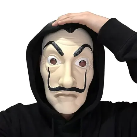 La Casa De Papel Salvador Dali Maskesi Orjinal İthal Ürün (4745)