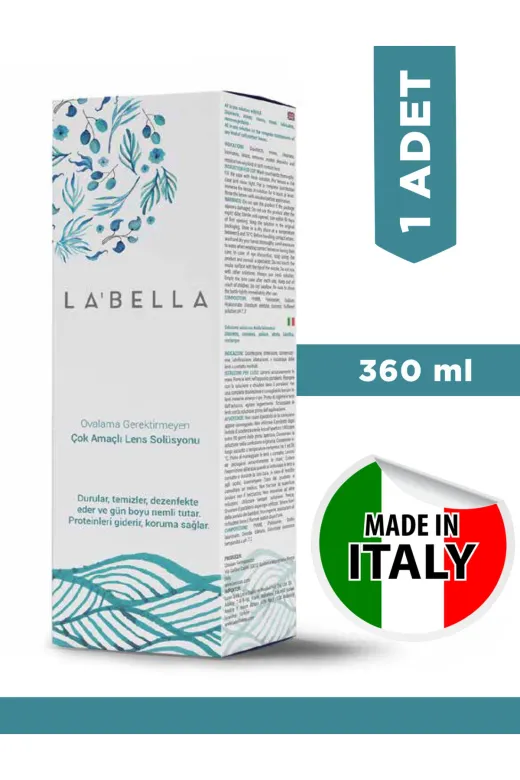 Labella labellasolusyon Lens Solüsyonu 360 Ml + 360 Ml (2 Adet)