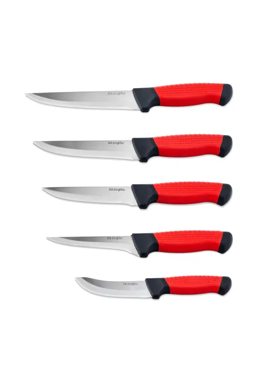 Lazoğlu 5liBIÇAK Redmaster 11 Parça Bıçak Seti