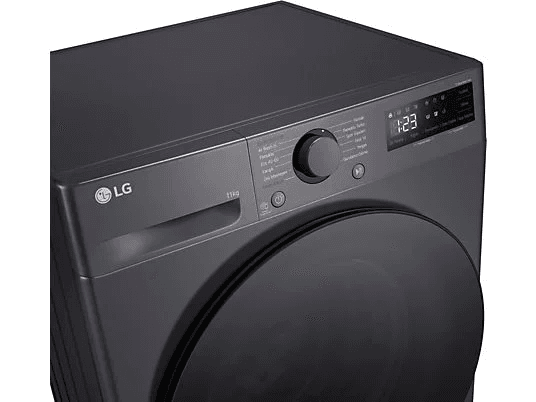 LG 1232060 F4Y5Eywyj.ambpltk A Enerji Sınıfı 11Kg 1400 Devir Çamaşır Makinesi Siyah