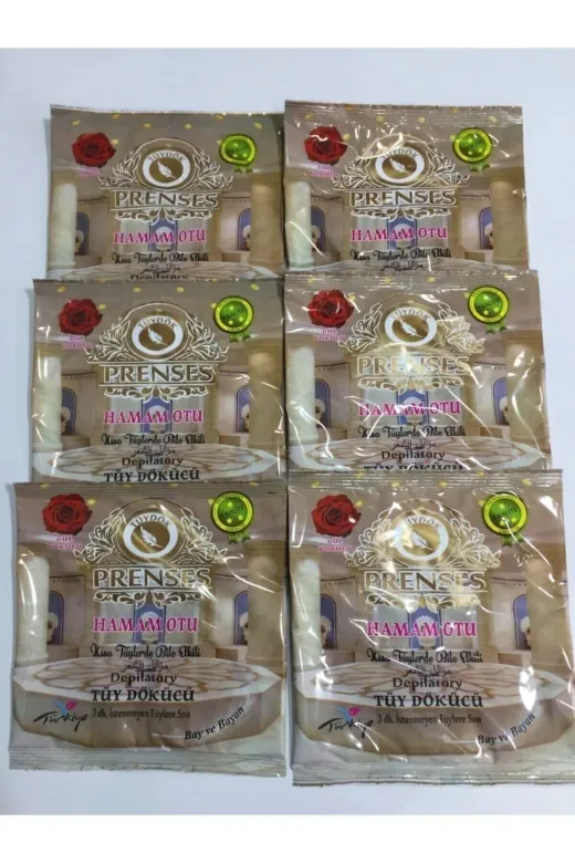 Lidas 5208 Prenses Hamam Otu(Zırnık) 6 Adet