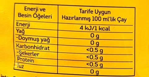 Lipton UOYmvXaNj3 Yelolw Lable 500Gr