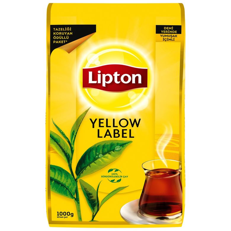 lipton2655 Lipton Yellow Label 1 Kg Çay