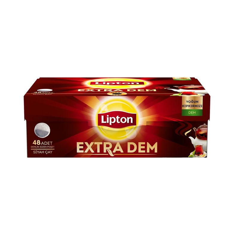 lipton4544 Lipton Extra Dem 48'li Demlik Poşet Çay