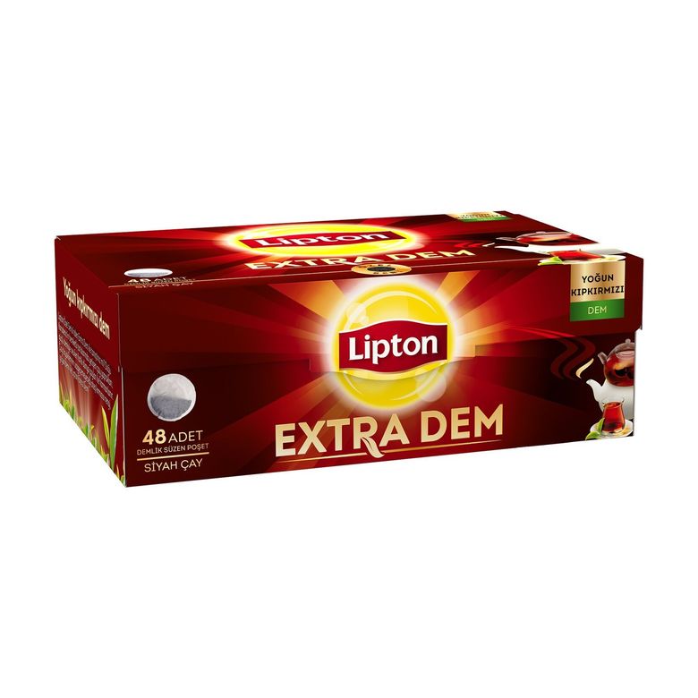 lipton4544 Lipton Extra Dem 48'li Demlik Poşet Çay