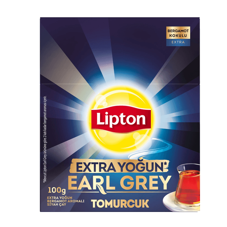 lipton65965 Lipton Extra Yoğun Earl Grey Tomurcuk Çay 100 Gr