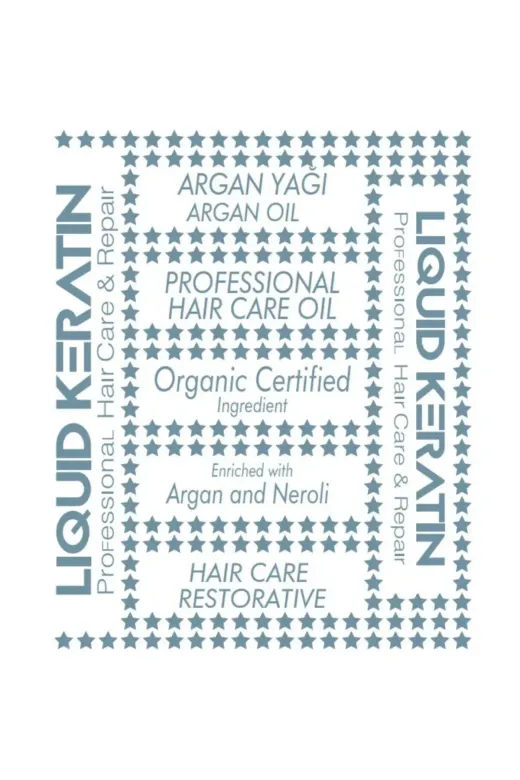 Liquid Keratin ARG-50 Organik Argan Yağı (50Ml)