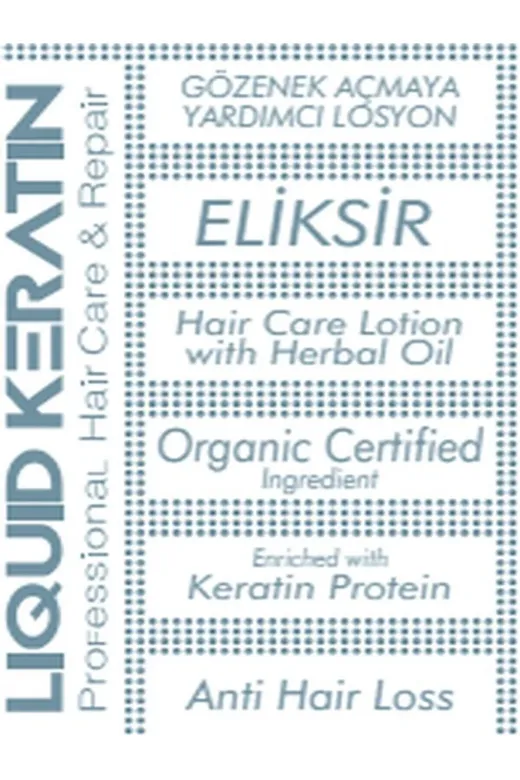 Liquid Keratin KRL100-YHB Saç Dipleri Için Gözenek Açıcı Keratin Iksir 30Ml - Doğal Içerikli Besleyici