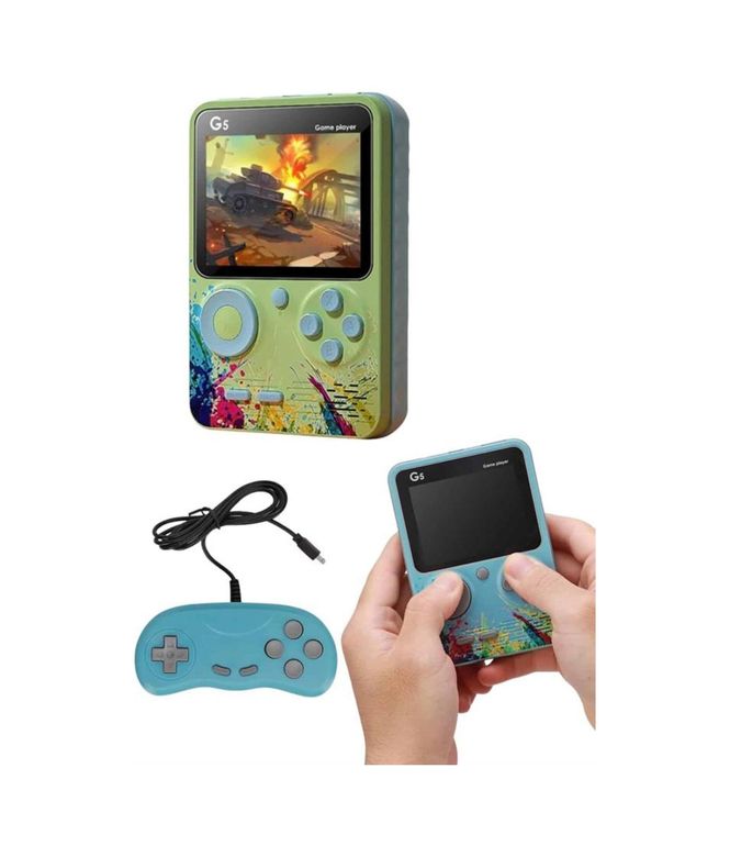 Lisinya TRİTHLTXXUCZZZG5ATARİİİİİ-6-BLNCCC Televizyona Bağlanan Çift Joystick Taşınabilir Klasik Retro Oyunlu -