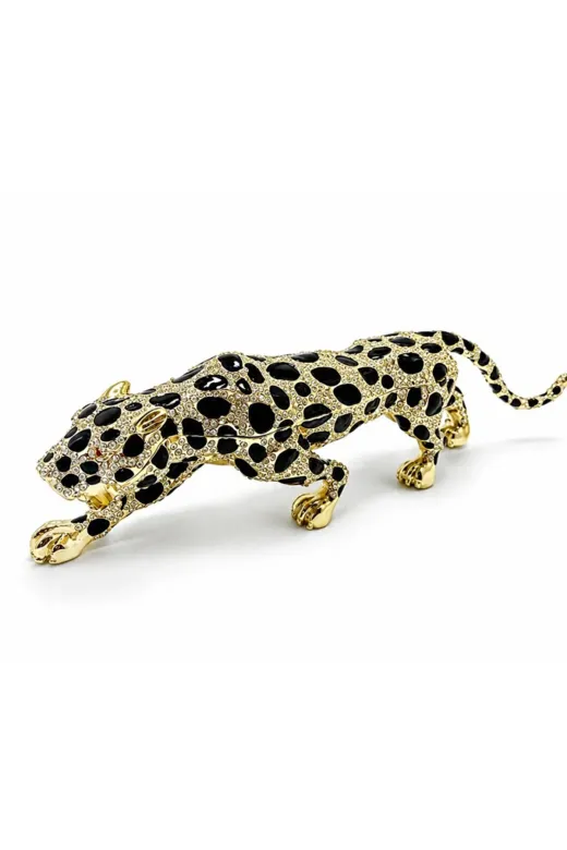 Livenda P12347S500 Swaroski Taşlı Leopar Alk5713