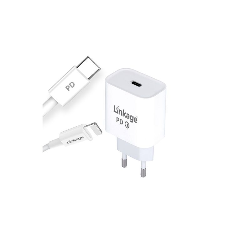 LKC-27LKC-27 Linkage Lkc-27 Pd Quick Charge 3.4A 25W 1Xusb-C Lightning Şarj Cihazı