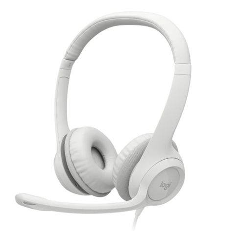 Logitech H390 USB Kablolu Stereo Kulaklık Beyaz (981-001286)