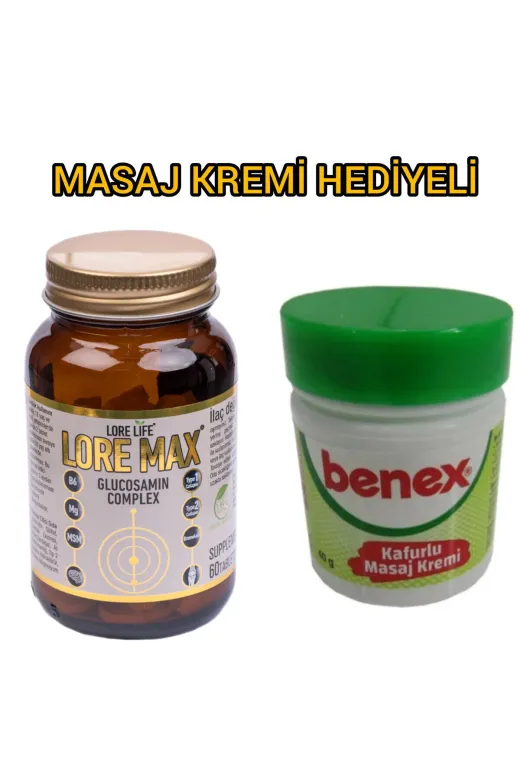 LoreLife LRMX benex Loremax 60 Tb & Masaj Kremi