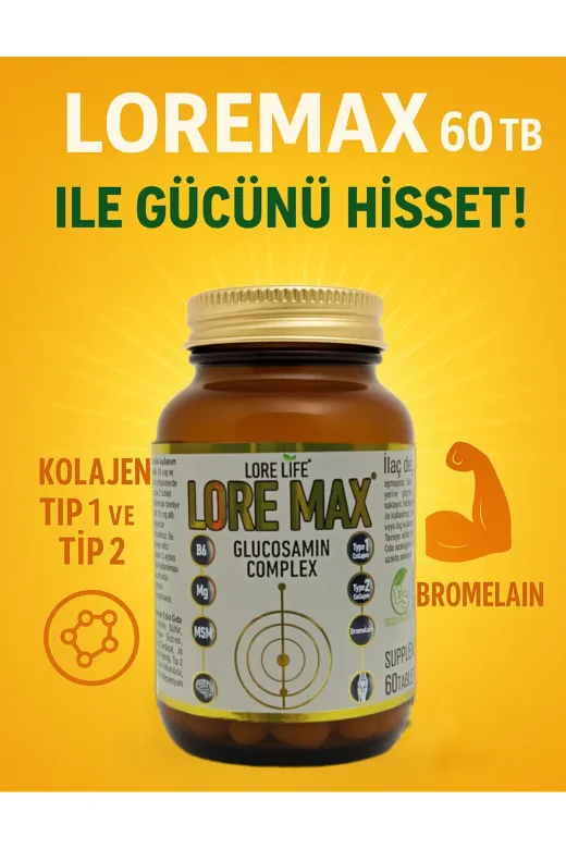 LoreLife LRMX benex Loremax 60 Tb & Masaj Kremi