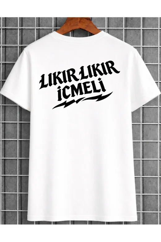 lovver trkn2 Dudu Dudu Dilleri Sözlü Premium Baskı Pamuklu Konser Knsept Tişört