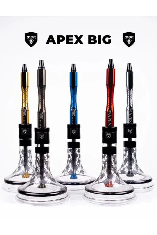MAC SHISHA 625412 Bıg Apex Çantalı Büyük Boy Nargile Takımı