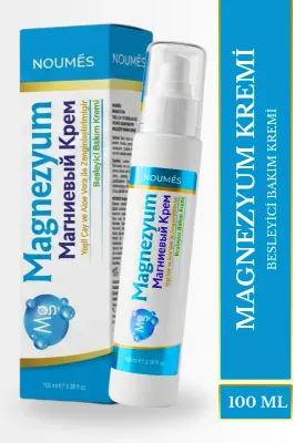 MAGNEZYUM YEŞİL ÇAY VE ALOE VERA İLE ZENGİNLEŞTİRİLMİŞTİR BESLEYİCİ BAKIM KREMİ