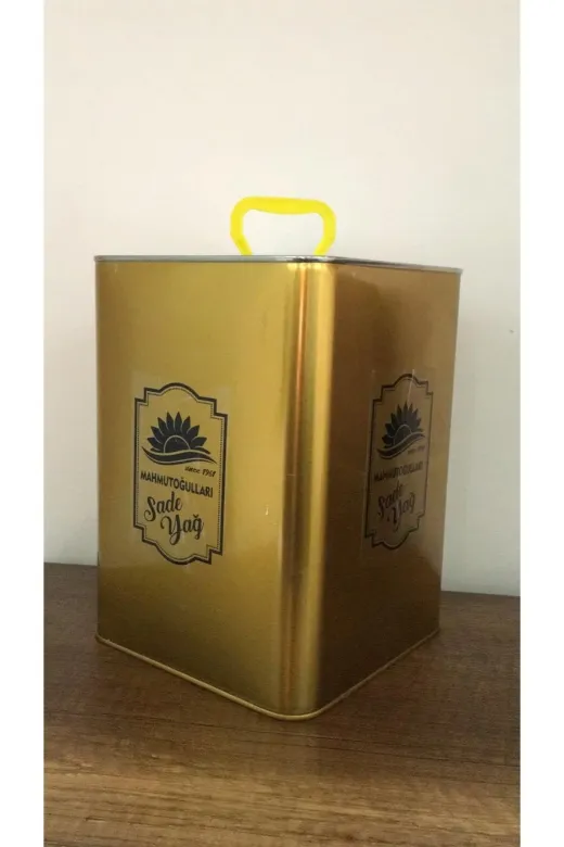 MAHMUTOĞULLARI SADE YAĞ 63636301 Ghee Laktozsuz Gdo’Suz Kazainsiz Doğal Katkısız 5 Kg Teneke Sadeyağ