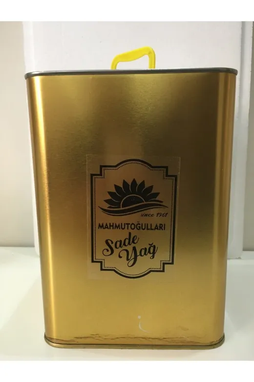 MAHMUTOĞULLARI SADE YAĞ 63636301 Ghee Laktozsuz Gdo’Suz Kazainsiz Doğal Katkısız 5 Kg Teneke Sadeyağ