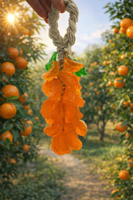 Mandalina Dilimli Ve Esanslı El Yapımı Sabun