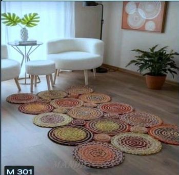 Mandaş Lemu Home Multy Renkli Halı -80*150 CM  M.301