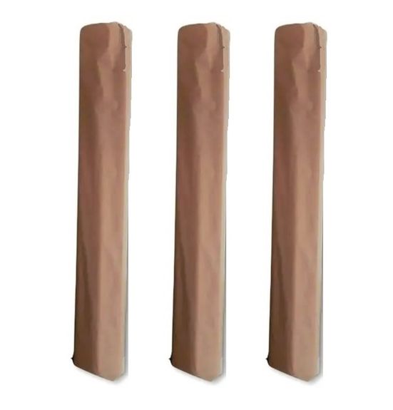 Mandaş Tekstil 3 Adet Halı Hurcu Kılıfı Poşeti 220x40cm (Max. 6m2 Halı İçin)