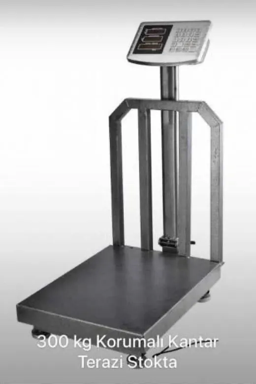 Manessa 300kg joker 300 Kğ Terazi Elektronik Terazi Şarzlı Kantar Arka Korumalı Tartı 40X50 Cm Tabla Fiyat Hesaplamalı