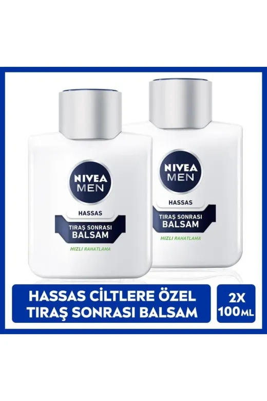 Mara NVEAMENBALSAM-2 Men Erkek Hassas Cilt Tıraş Sonrası Balsam 100 Ml X 2