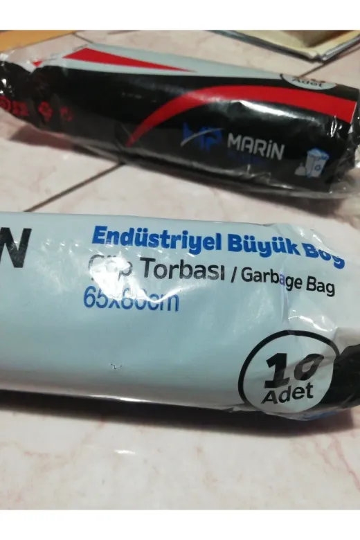 MARİN 8683675652068 Marin Büyük Boy Çöp Torbası 50 Adet