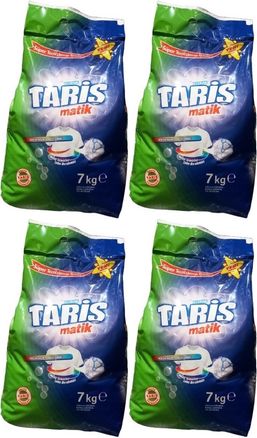 Matik Toz Çamaşır Deterjanı 28KG Renkli ve Beyazlar için (4PK*7KG) (212 Yıkama)