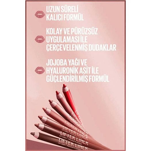 Maybelline New York ST24040263 Maybelline 04 Out Of Line New York Lifter Liner Dudak Kalemi