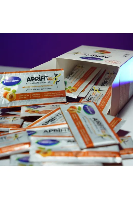 Mecitefendi 152017133-2 Aprifit Form Plus Toz 240 Gr Kayısılı 3'lü Paket - 3 Kutu (90 Şase)