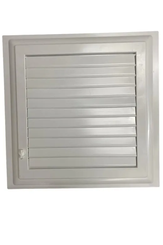 MegaSepet P50618S4218 Mey İthalat® Plastik Menfez 35X35 Beyaz Banyo Wc Havalandırma