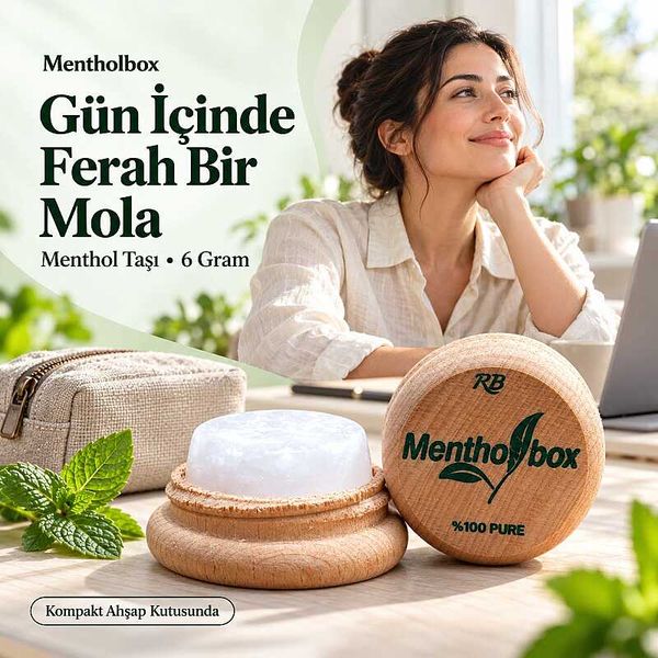 Menthol Taşı 6 Gram X 18 Adetli Standbox - Spa ve Masaj Mentolü