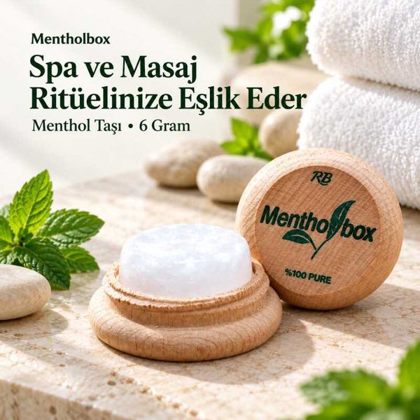 Menthol Taşı Spa ve Masaj Mentholü 6 Gr X 7 Adet
