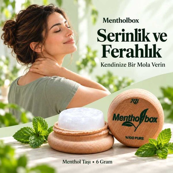 Menthol Taşı Spa ve Masaj Mentholü 6 Gr X 7 Adet