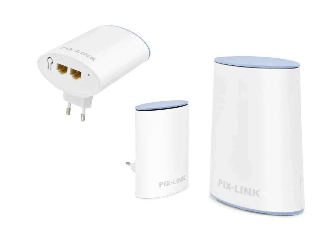 Mesh Wifi Sistemi Ac1200 Dual Band 3’Lü Set - Beyaz LV-WMS01