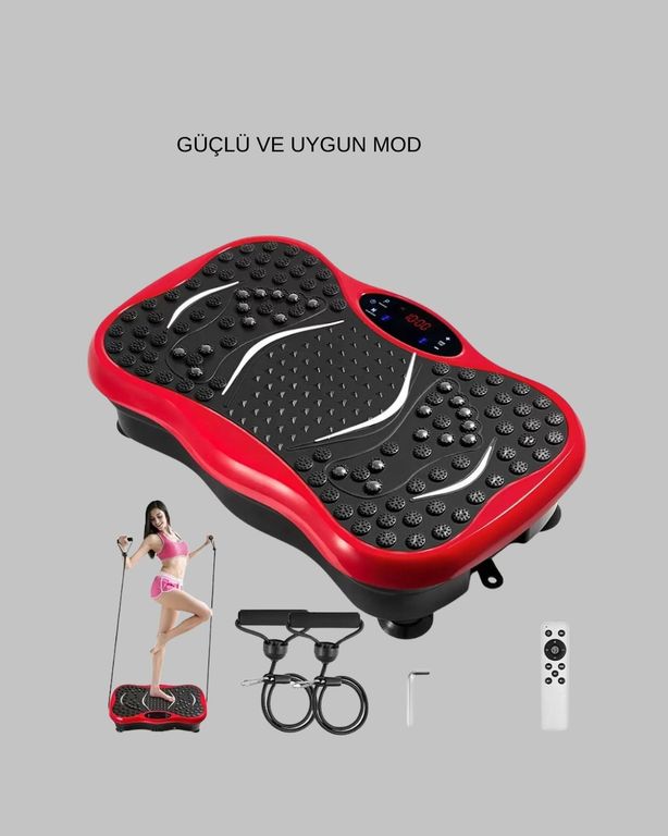 MEYTDUUCZZGLR560PLATESMASAJ-4-BLMY Mey Najmaddin Evde Fitness İçin Titreşimli Plate Spor Platformu Najmaddin Renkli 90657912