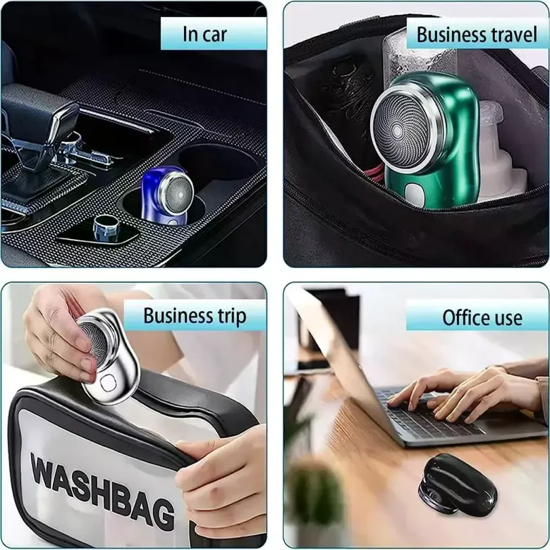 Mini Tıraş Taşınabilir Elektrikli Tıraş Rado (4745)