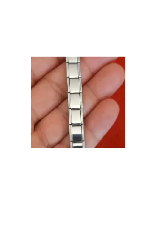 MODA TYBçarm 11111100413224 Tayem Çelik Italyan Bileklik Çarmlı