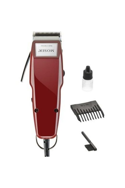 Moser 1400-0050 Tıraş Makinesi + 4 Tarak Moser 1400-0050 Tıraş Makinesi