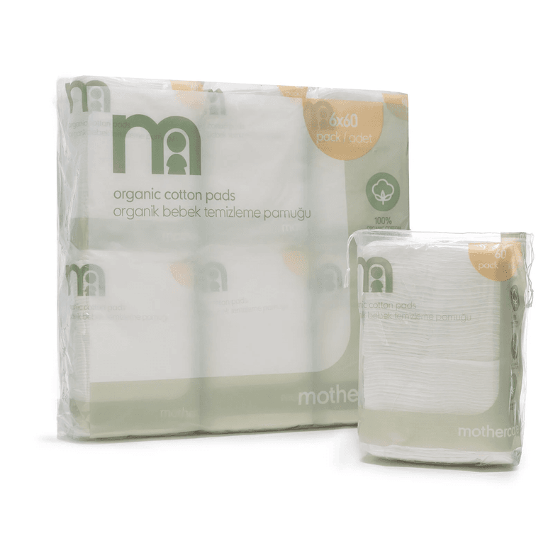 Mothercare KGHDGFH600NH Organik Bebek Temizleme Pamuğu 6X60 Adet
