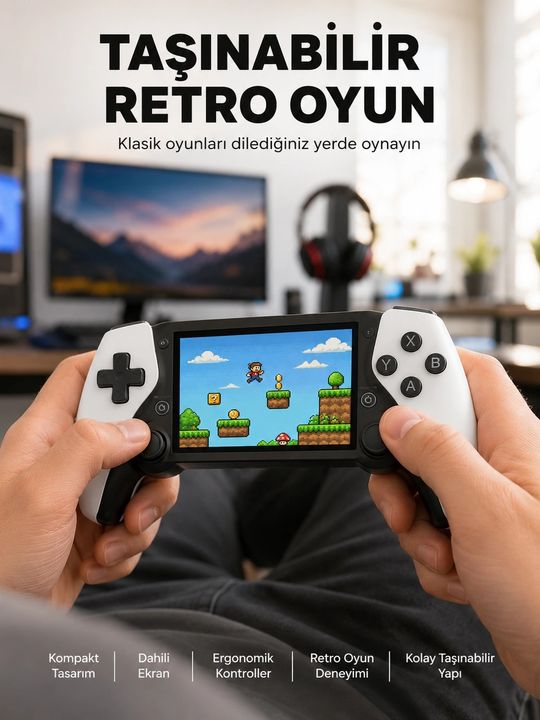 motto ticaret 132619039 Mey İthalat Ps1 Gba Nes Oyun Destekli Retro Cihaz Yeni Nesil