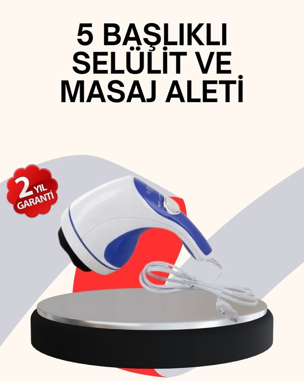 motto ticaret MEYTDUCZZZSELELİTGİDERİCİ-4-BLMY Taşınabilir Elektrikli Masaj Cihazı Selülit Ve Yağ Karşıtı Çok Renkli
